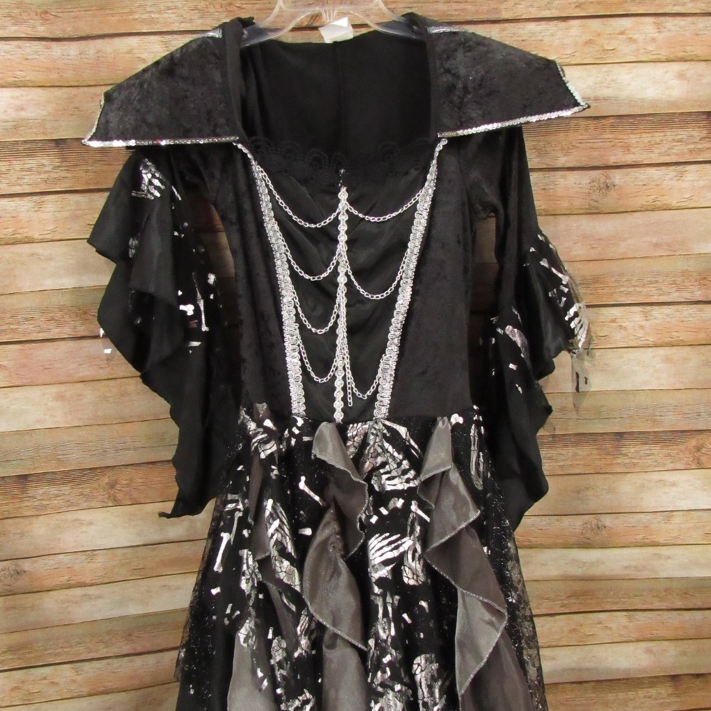 Dark Queen Halloween Costume Women's 8-10